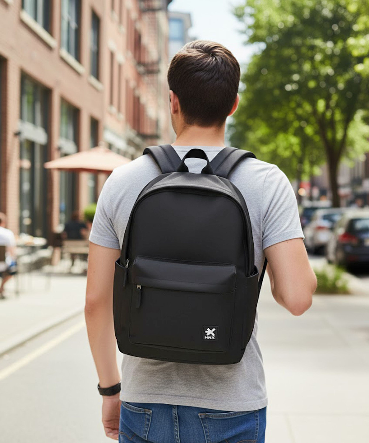 Image of HRX by Hrithik Roshan Curved Unisex Bag Office /School /College /BusinessC-24L 24 L Backpack
