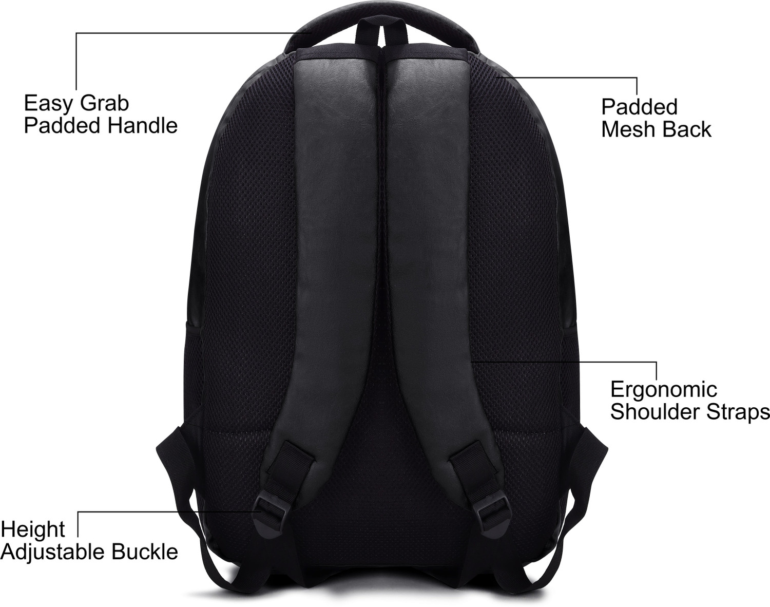Image of NorthZone VINTAGE FAUX LEATHER|LAPTOP BAG|MEN & WOMEN|OFFICE|COLLEGE BACKPACK 35 L Backpack
