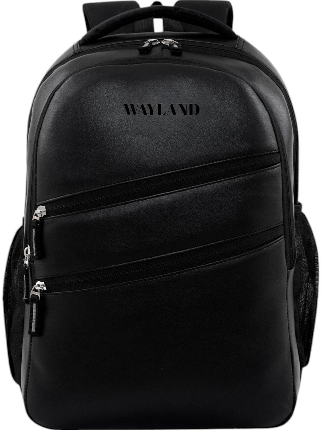 Wayland 35L Faux Leather Laptop Backpack