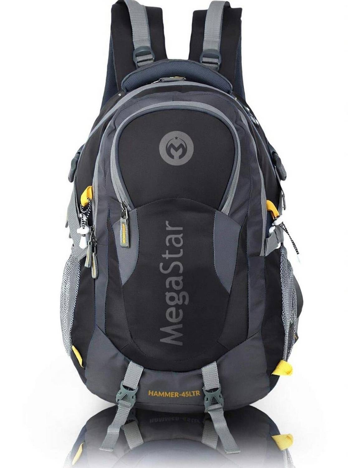 MegaStar Hammer Premium Waterproof Bag For Travelling Trekking Rucksack Hiking Camping 45 L Laptop Backpack