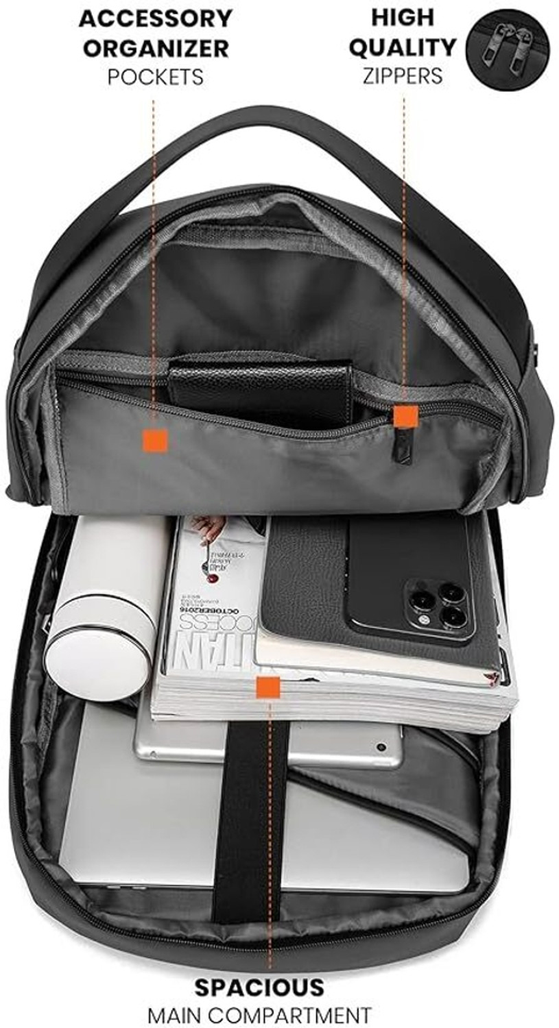 Image of FUR JADEN BM92 Grey 17 L Laptop Backpack