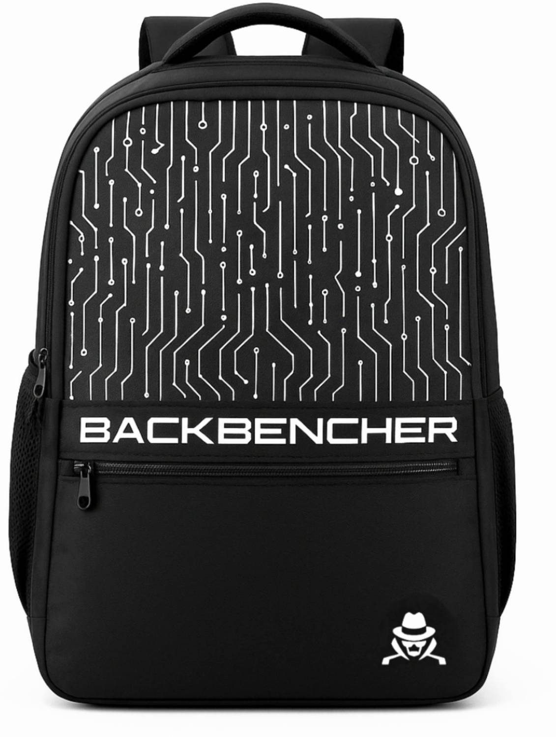 Hacker Stylish Backbencher printed bag for Office, Travel & College_M 32 L Laptop Backpack