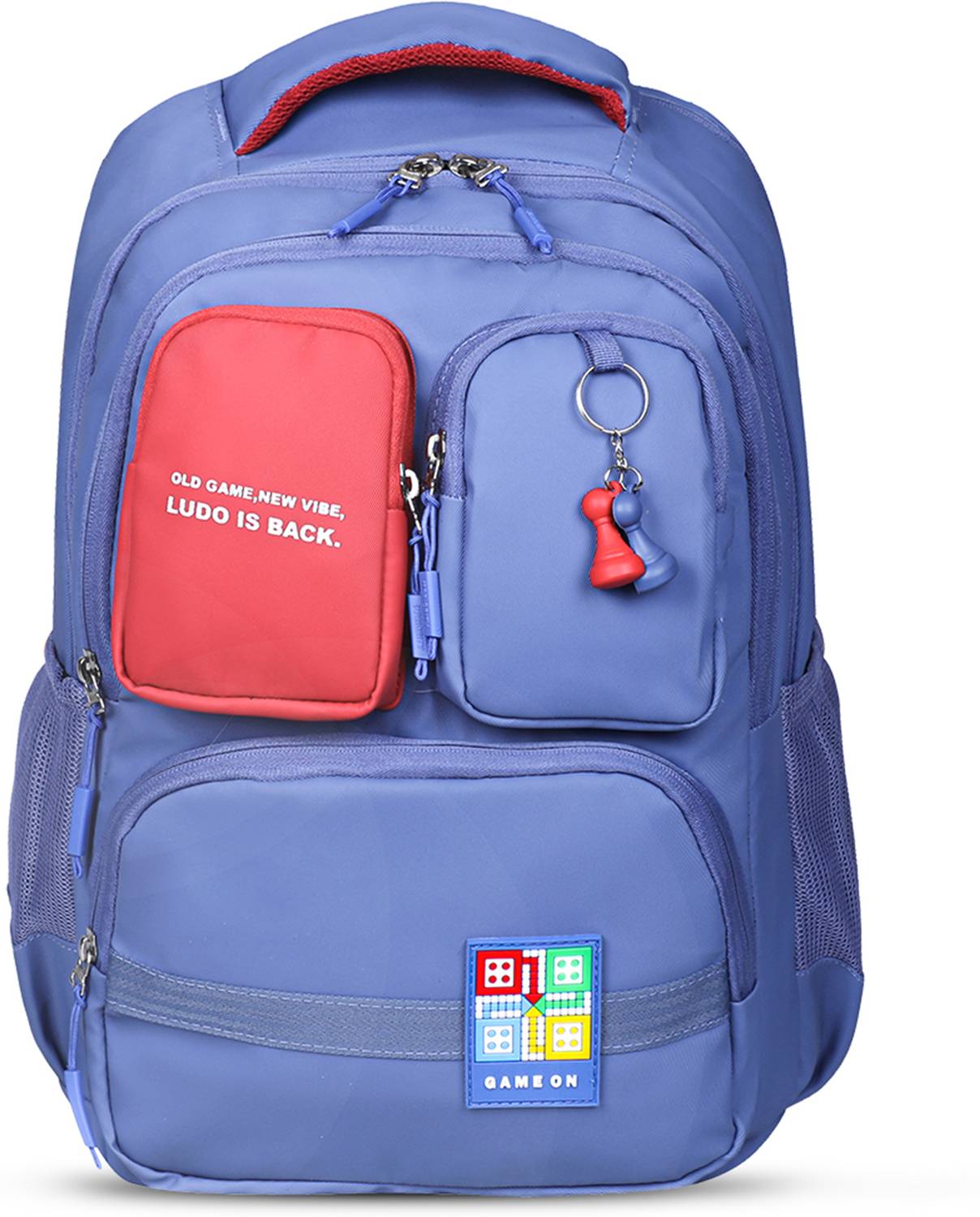 Priority 18.5 inch College with Rain Cover & Ludo Game Rubber