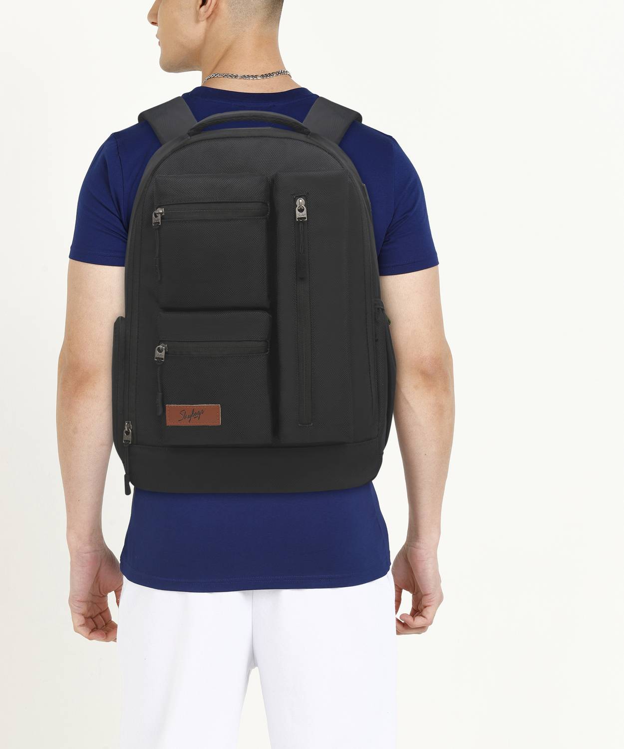 Skybags Nexus 25L Black Laptop Backpack - Image 2