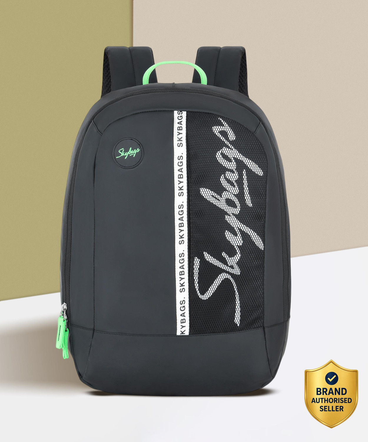 Image of SKYBAGS TRIBE PLUS 01 BACKPACK BLACK 15 L Laptop Backpack