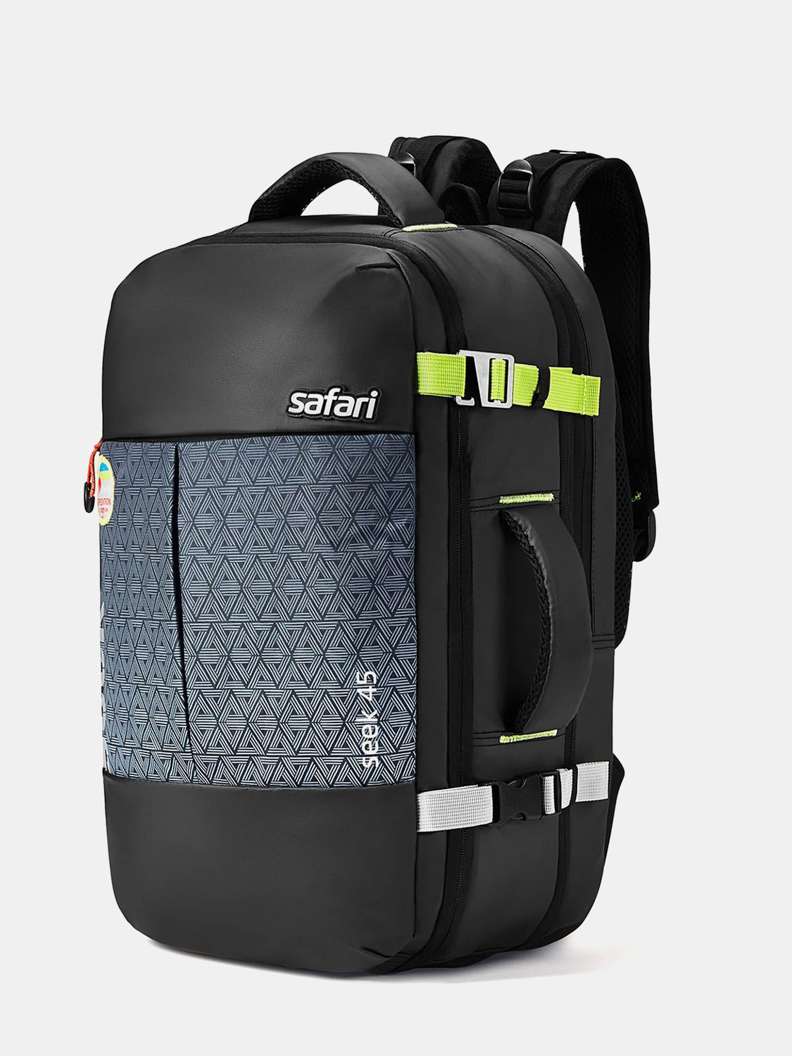 Image of SAFARI Seek Expandable Unisex with Suitcase compartment 45 L Large Laptop Backpack