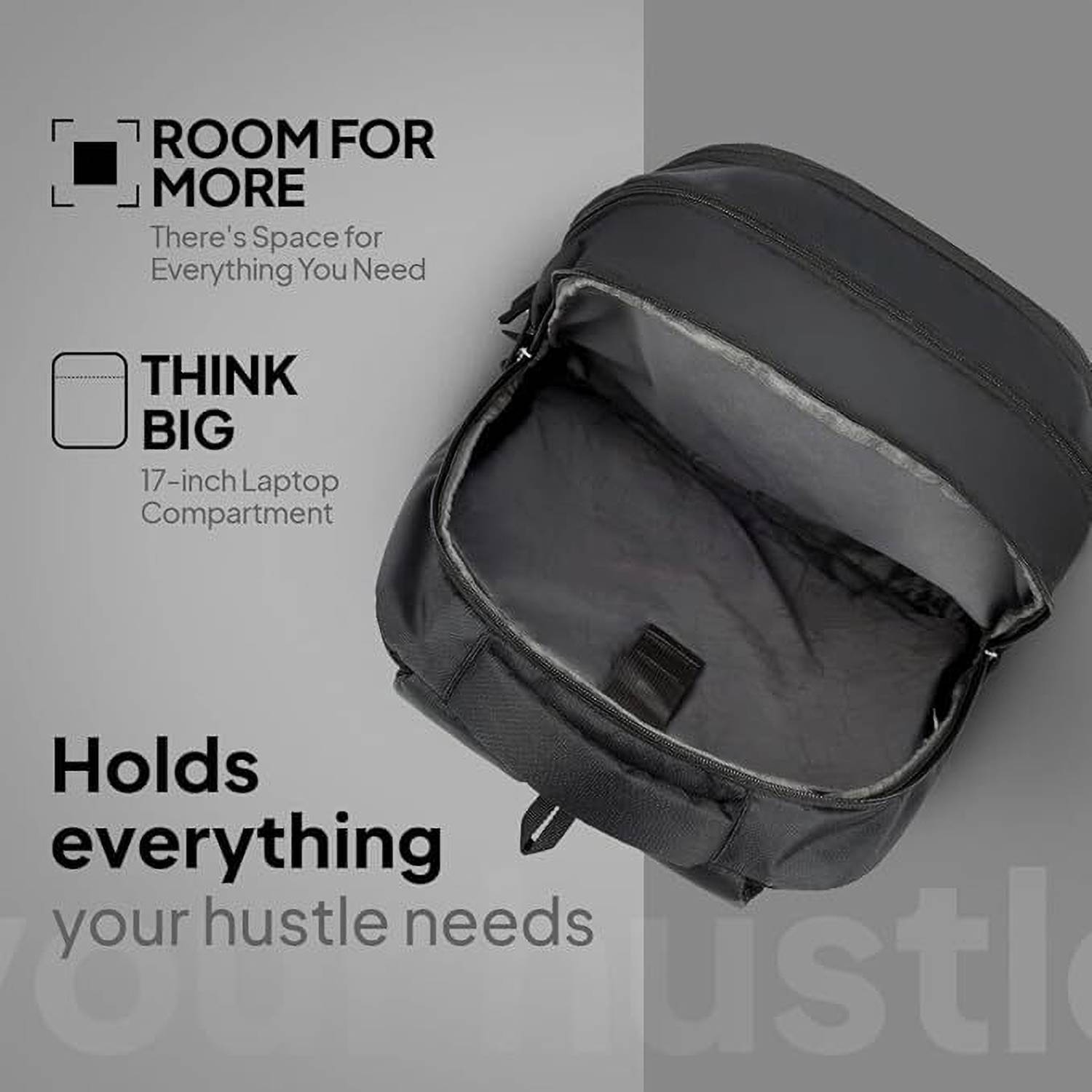 Log-Star 35L Backbencher Laptop Backpack Pack of 35 - Image 3