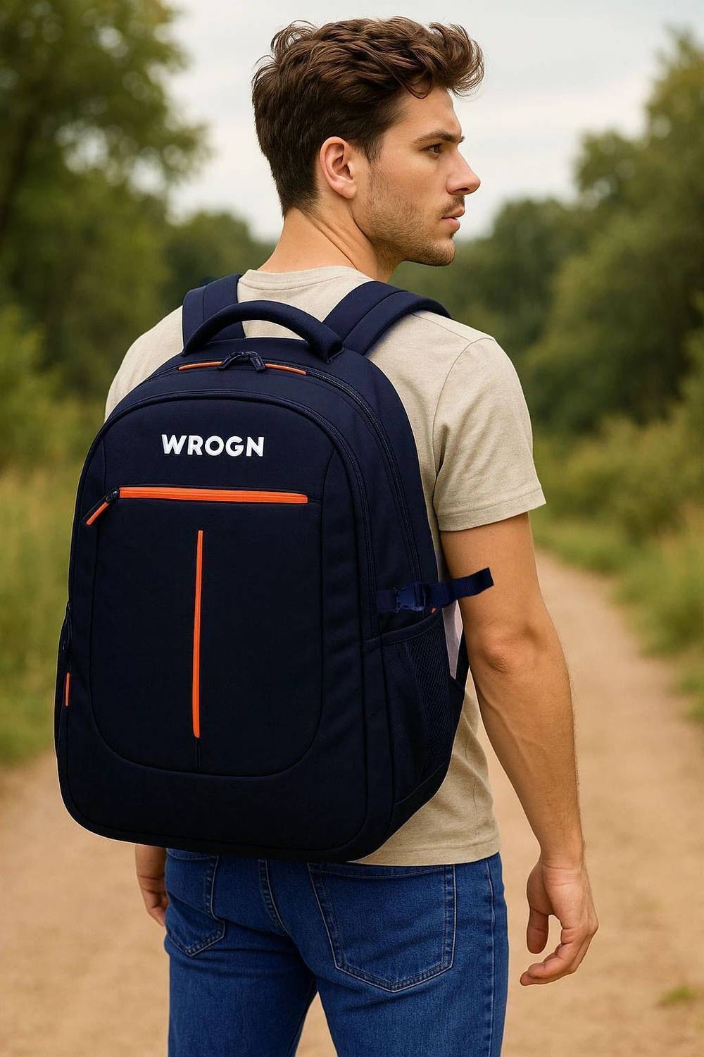 WROGN 35 Ltr Unisex Spacy Laptop Backpack Pack of 35 - Image 3