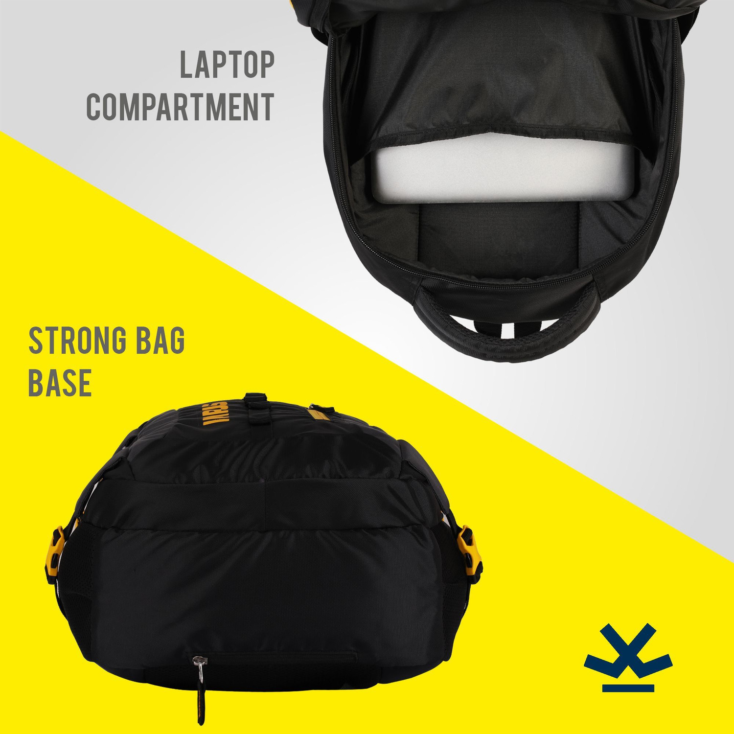Image of WROGN Unisex 3 Compartment 45 L Laptop Backpack