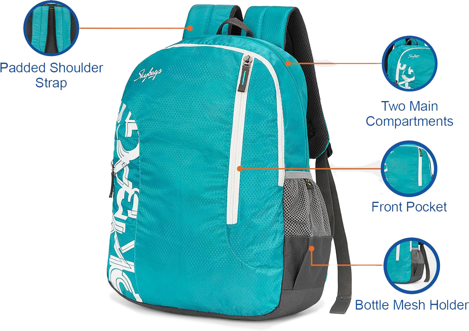 Image of SKYBAGS BRAT 21.65 L Backpack