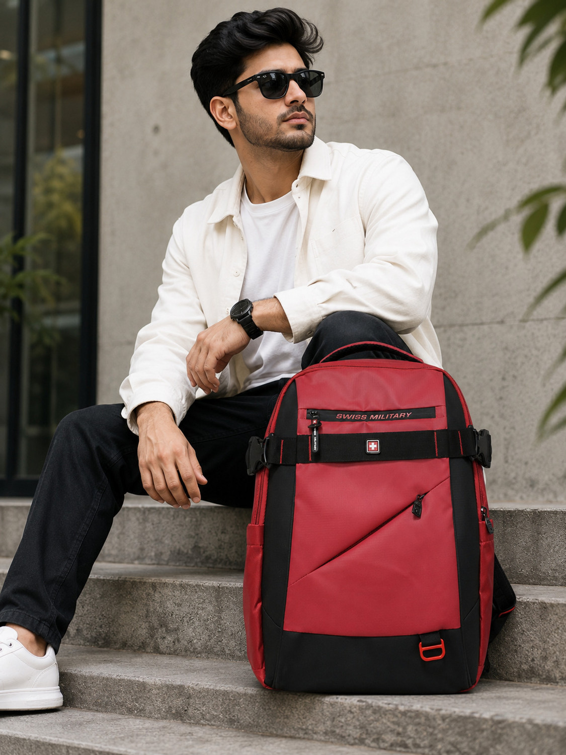 Image of SWISS MILITARY GHOST X Multi Utility with Headphone Socket 30 L Backpack