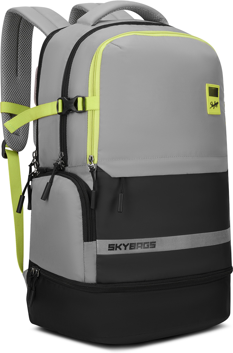 Image of SKYBAGS Basecamp 17 Inch Compatible Laptop Backpack with 3 Compartments & Rain Cover 40 L Laptop Backpack