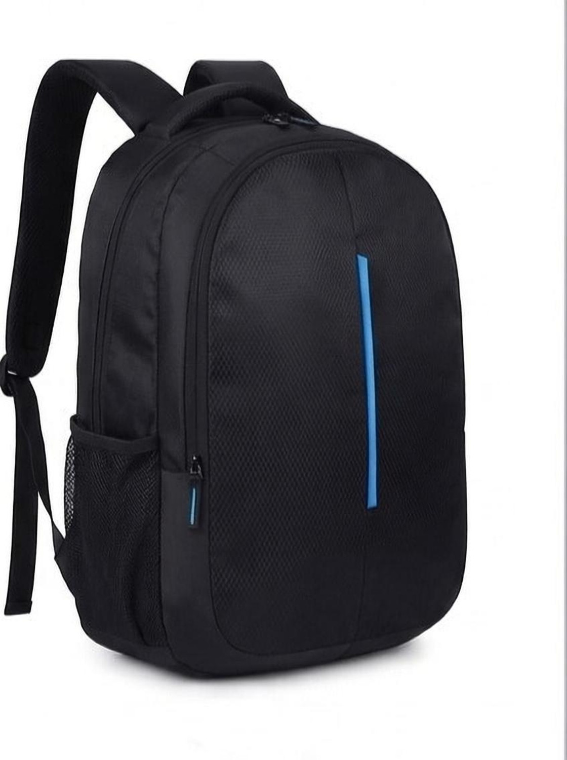 Image of ROCCO TOURIST Small 16 L Laptop Backpack GR-006-BLACK BLUE (Black, Blue)