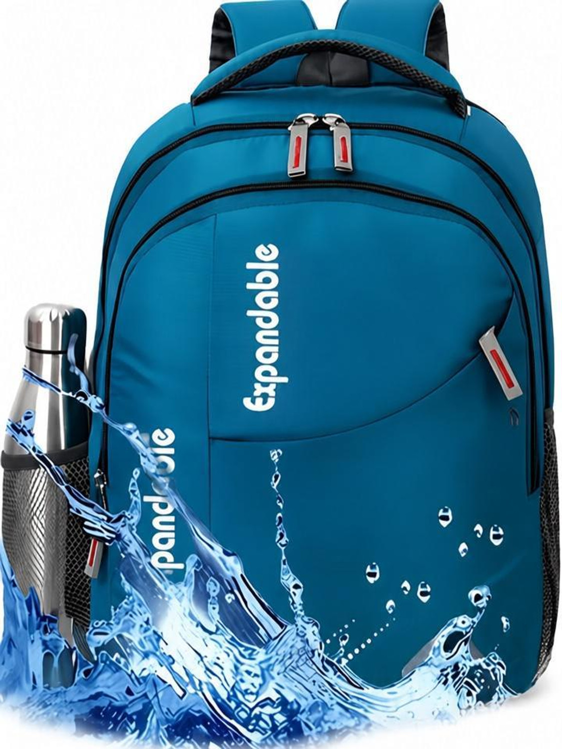 Image of Expandable Waterproof School Bag for Kids, Spacious 25 L Backpack
