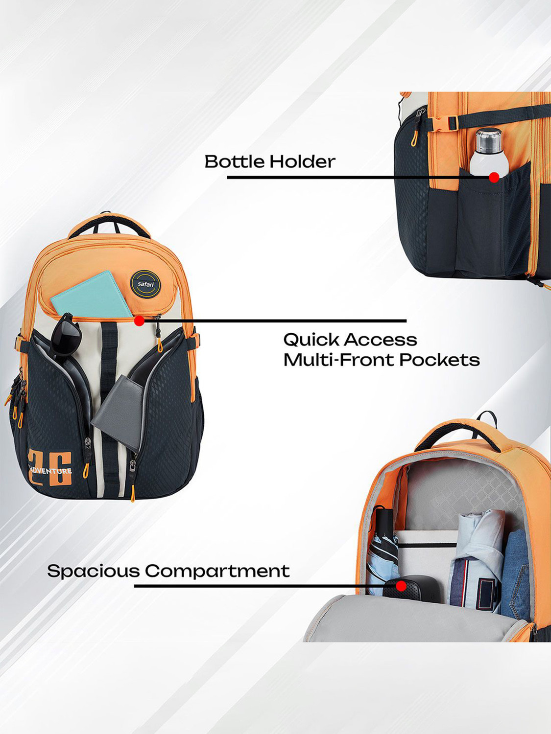 Image of SAFARI Expand 19 43 L Laptop Backpack