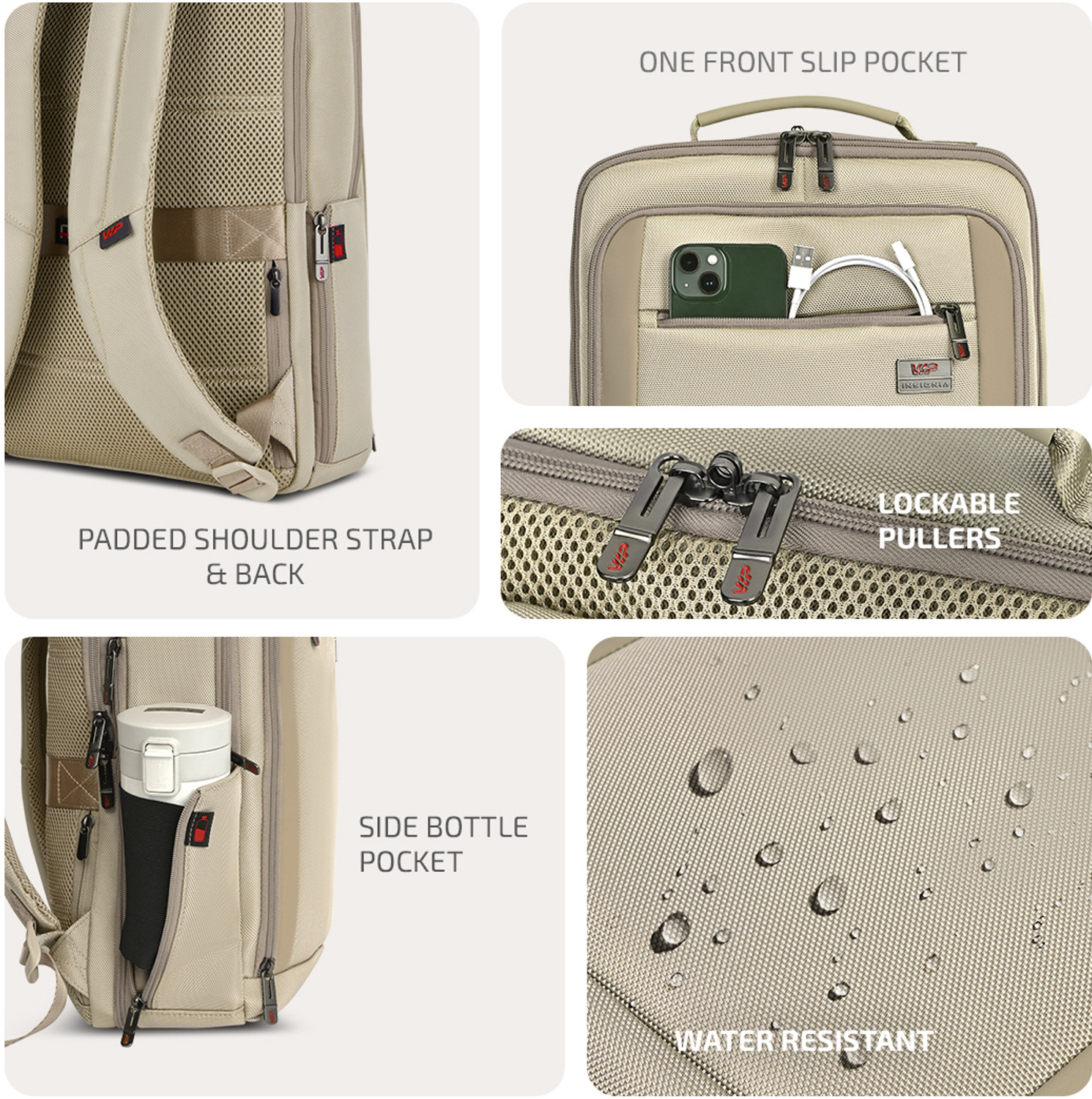 Image of VIP Vogue with 17 Inch Compatible, 5L Expander 27 L Laptop Backpack