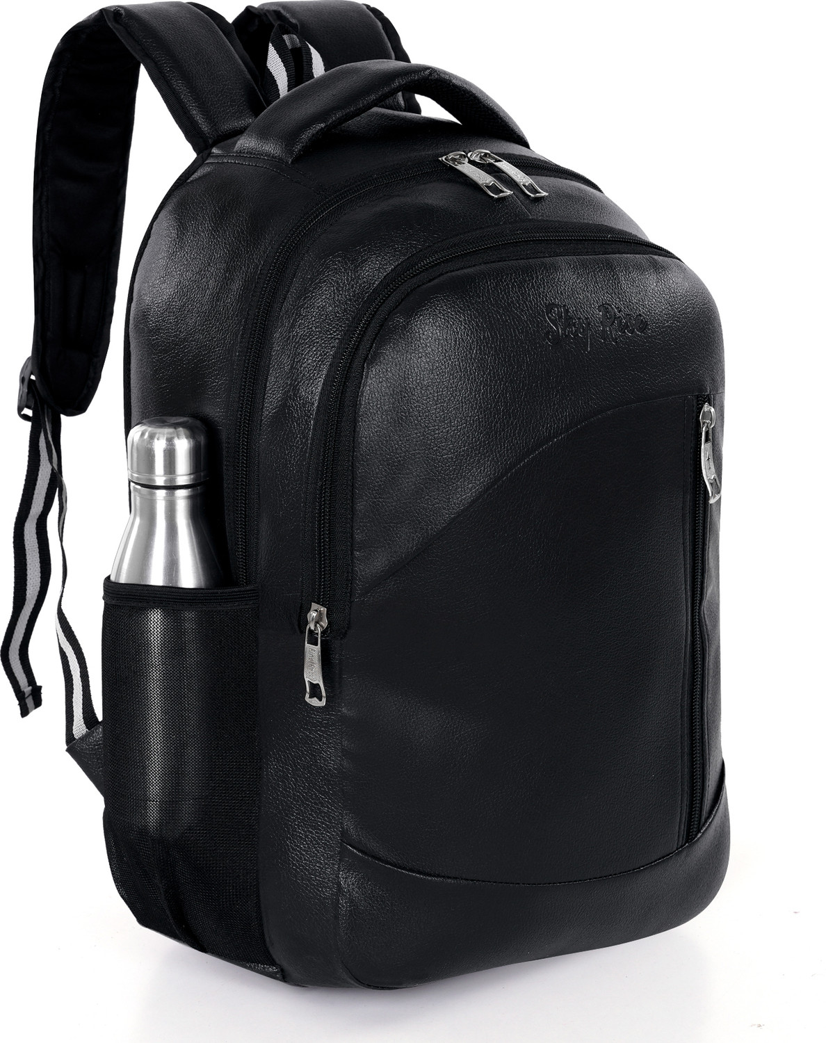Image of zipster Classic Laptop Leather bag | Office bags| Ideal for Travel , Office, College 30 L Laptop Backpack