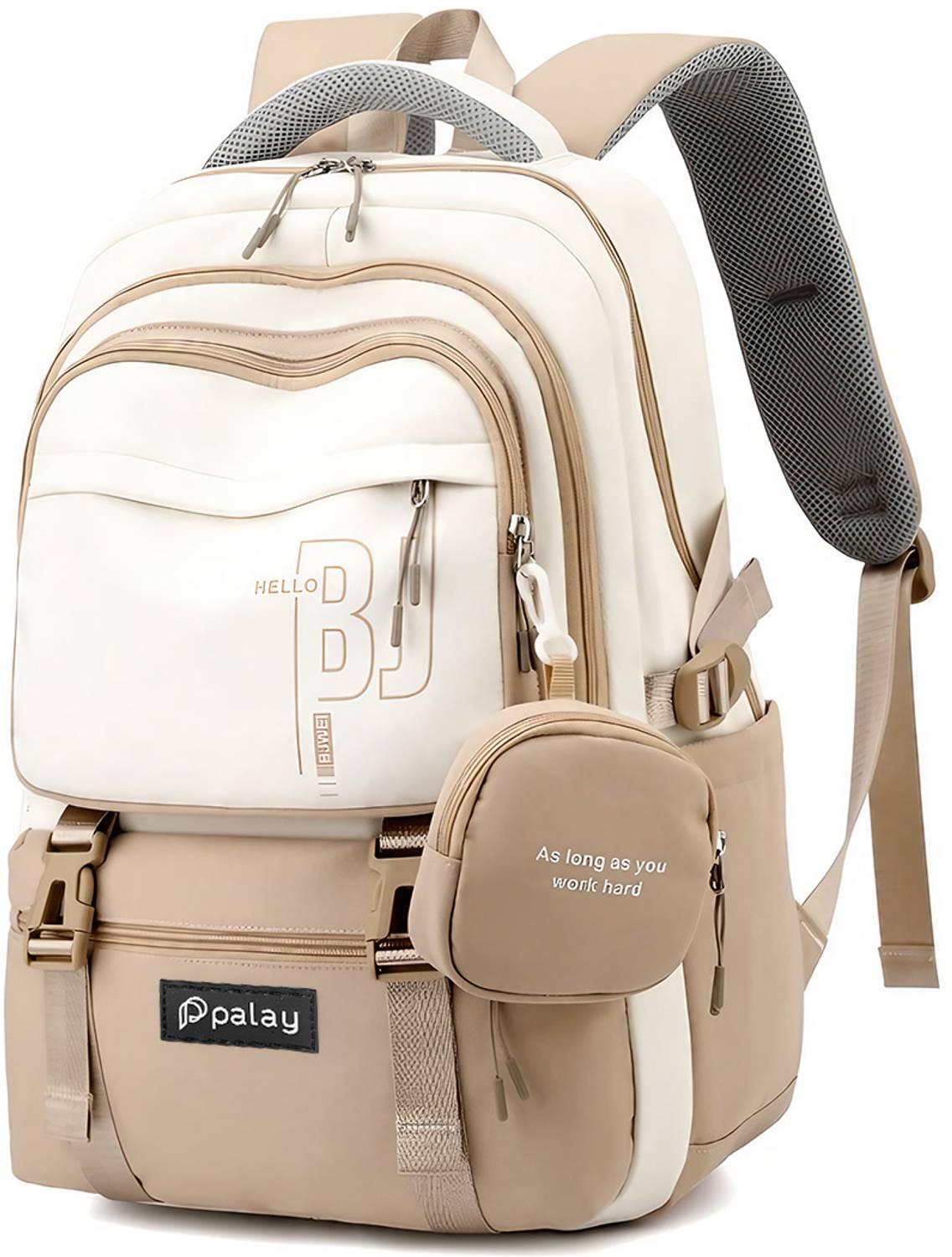 maycreate Girls School Backpack 5.67L Khaki - Image 1