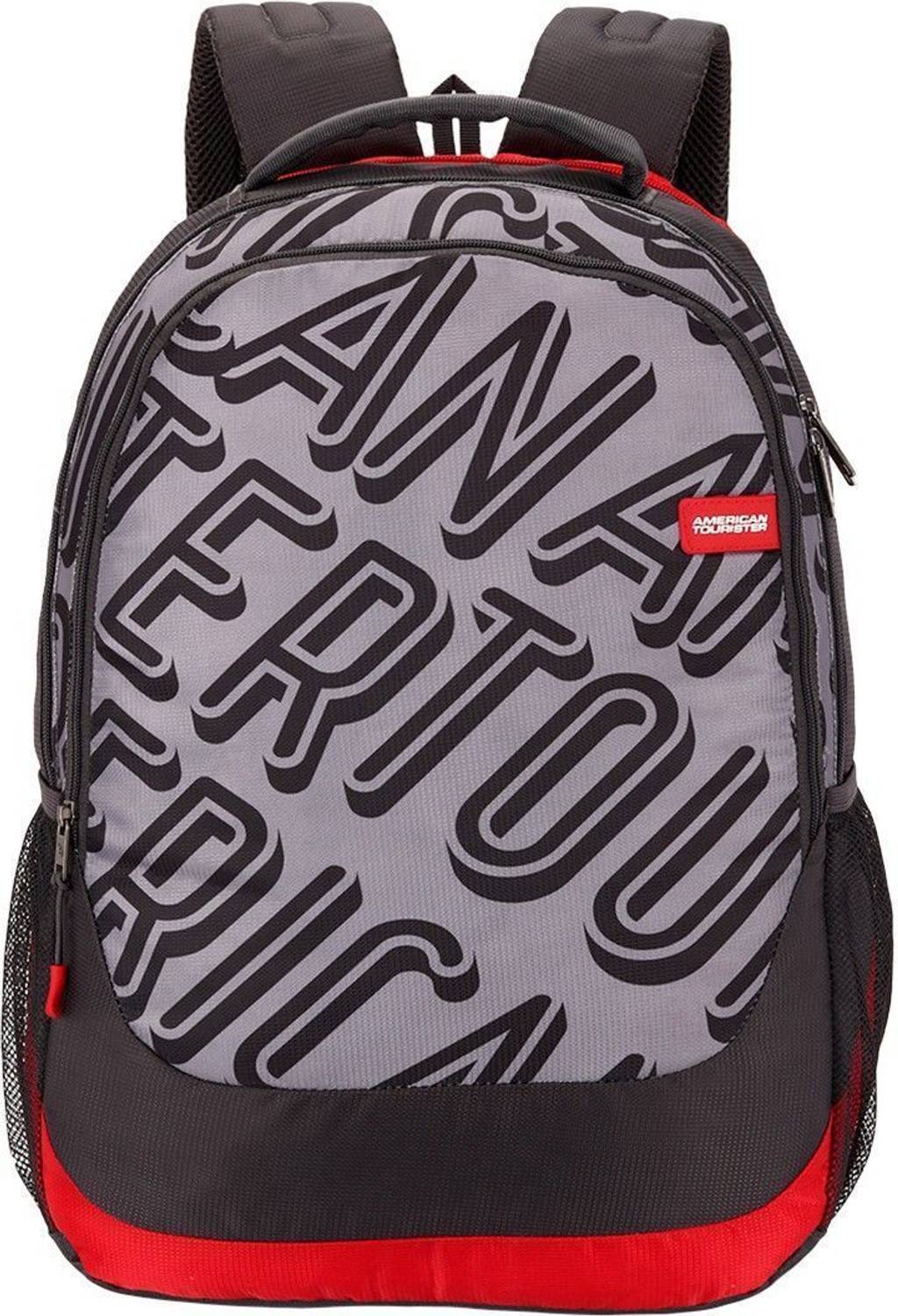 american tourister 32 ltrs grey laptop backpack AMERICAN TOURISTER POPIN 32 L Backpack Grey - Price in India
