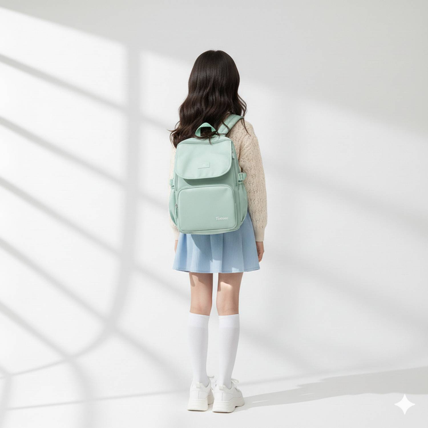 Bynow Korean 40L Green Laptop Backpack - Image 3