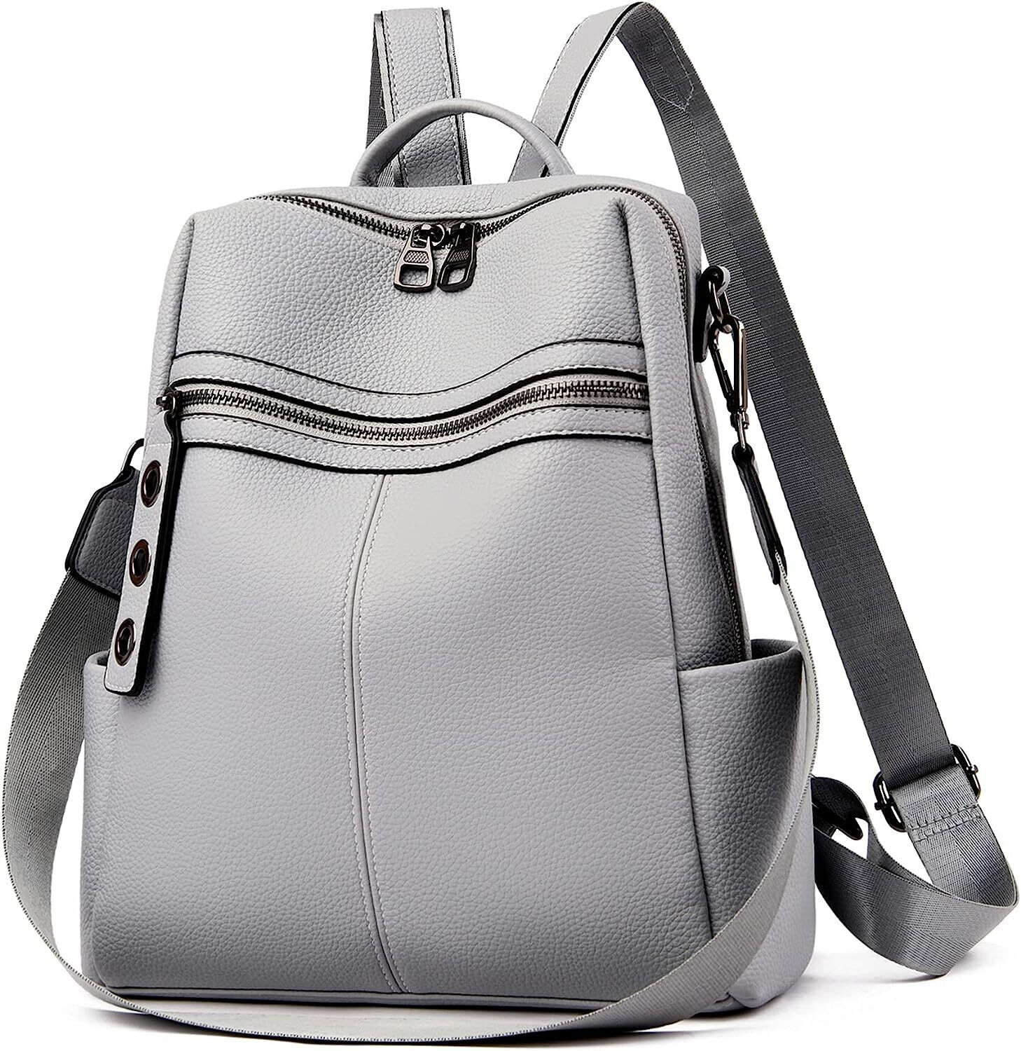 Image of HouseOfCommon Purse for Women Fashion Leather Convertible Shoulder Handbag Satchel Rucksack 25 L Backpack