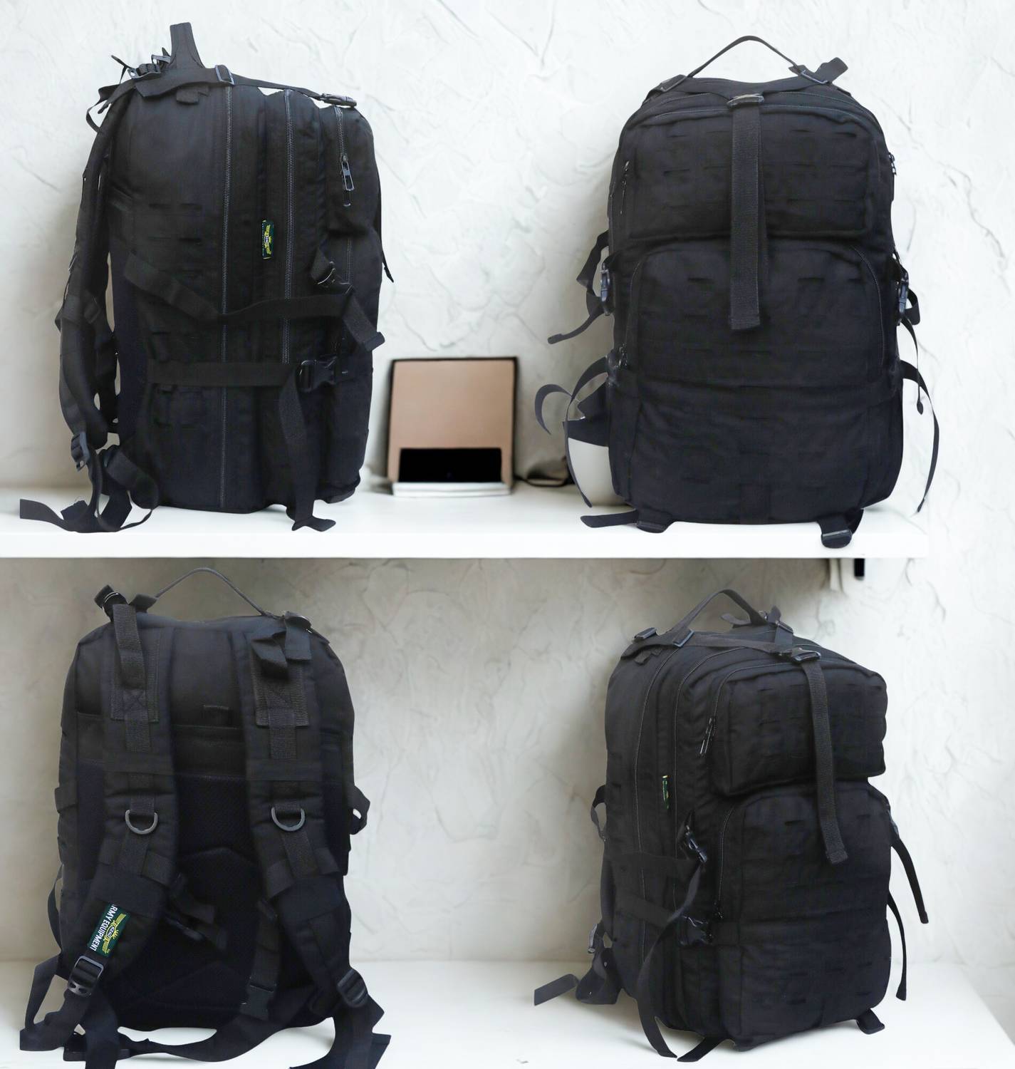 AZAD Army 35 L Backpack with Extra Space - Image 3