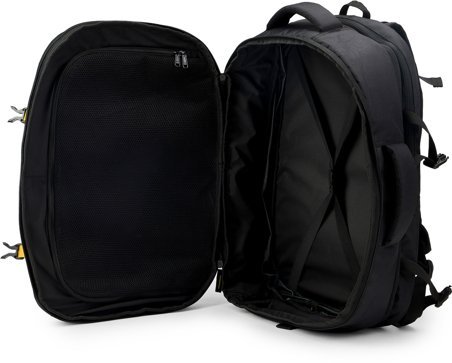 Image of BOLDFIT Weekender Overnighter backpack with Suitcase Compartment Expandable 45 L Laptop Backpack
