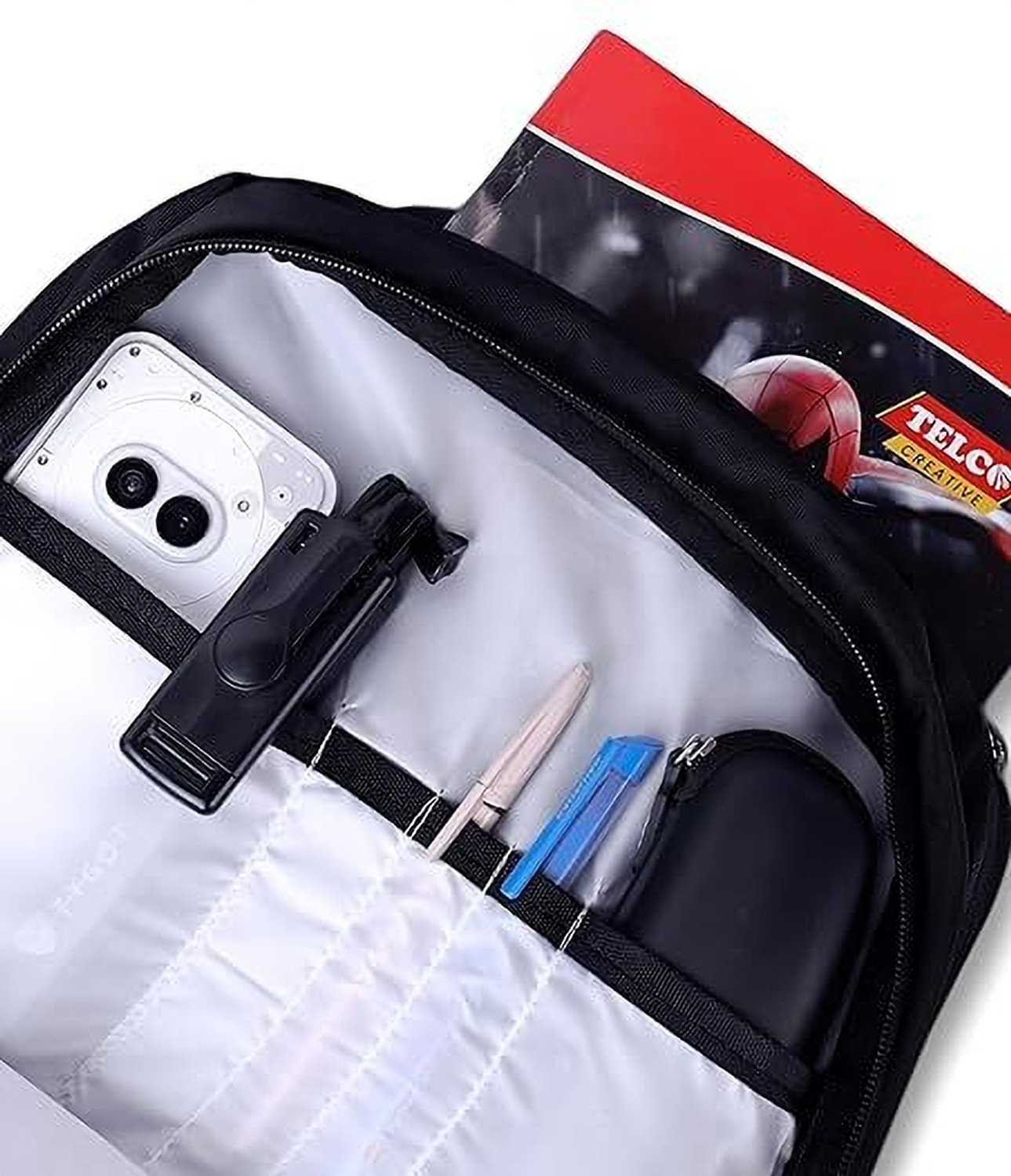 Image of REAL MAKER Backbencher Laptop Bag for School, College Spacious Compartments for Men & Women 45 L Laptop Backpack