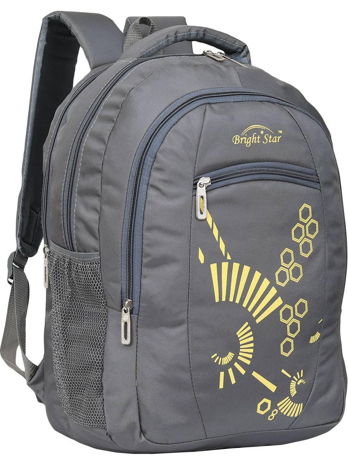 Brightstar 40 L Heavy Duty Laptop Backpack waterproof collage bag (Grey) 40 L Laptop Backpack