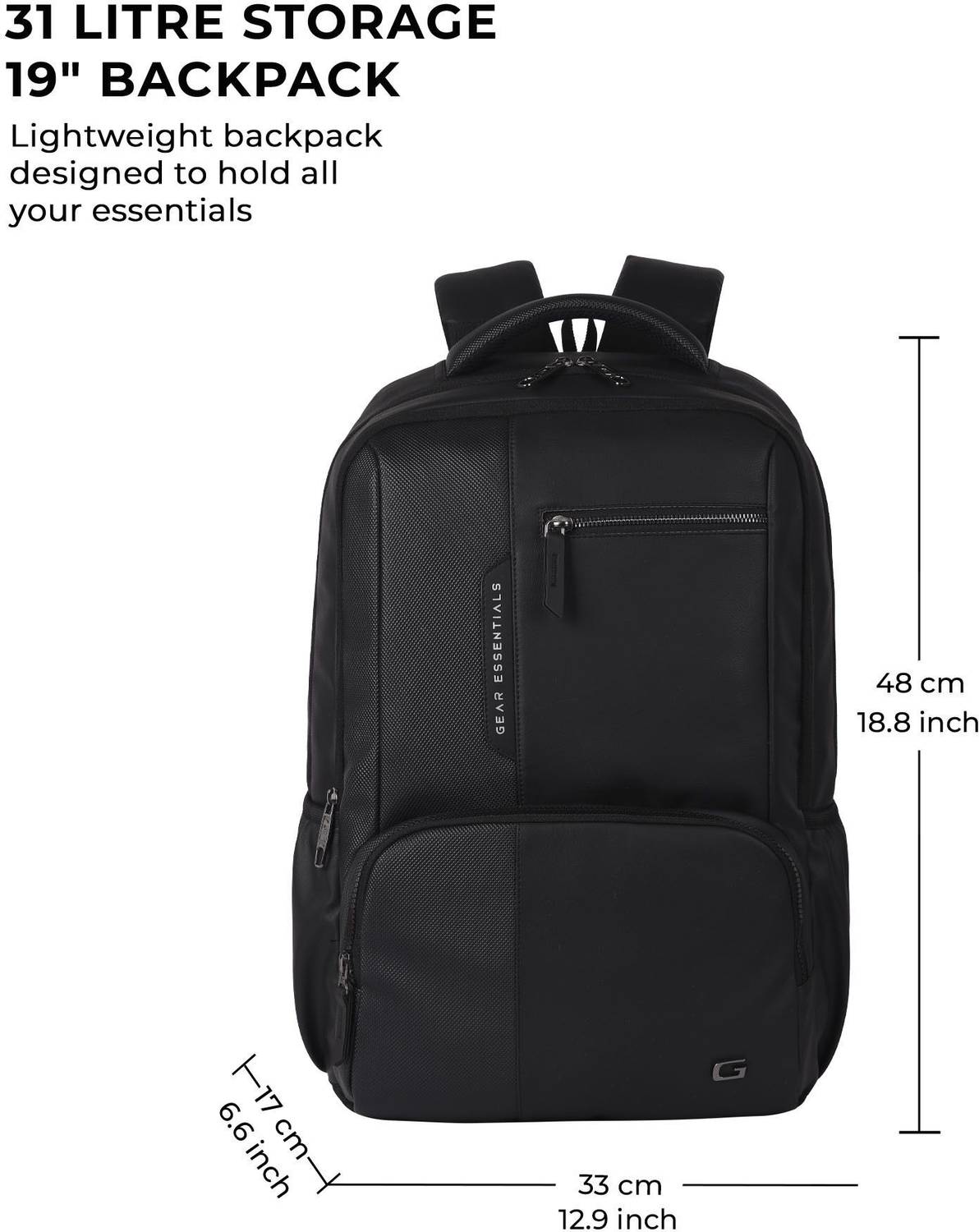 Gear Vintage 2 Anti Theft 31L Backpack - Image 3