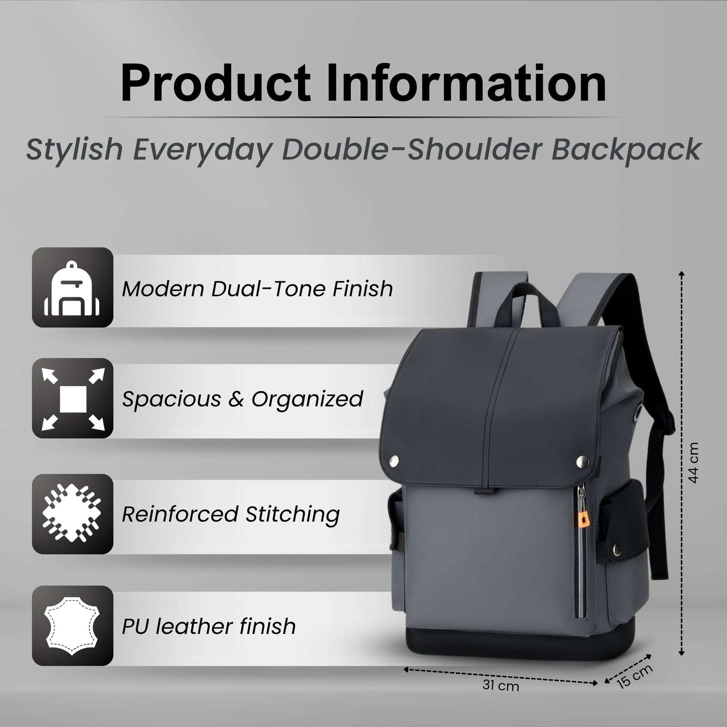 Image of LYSORIC For travel,collage,school,laptop 30 L Backpack