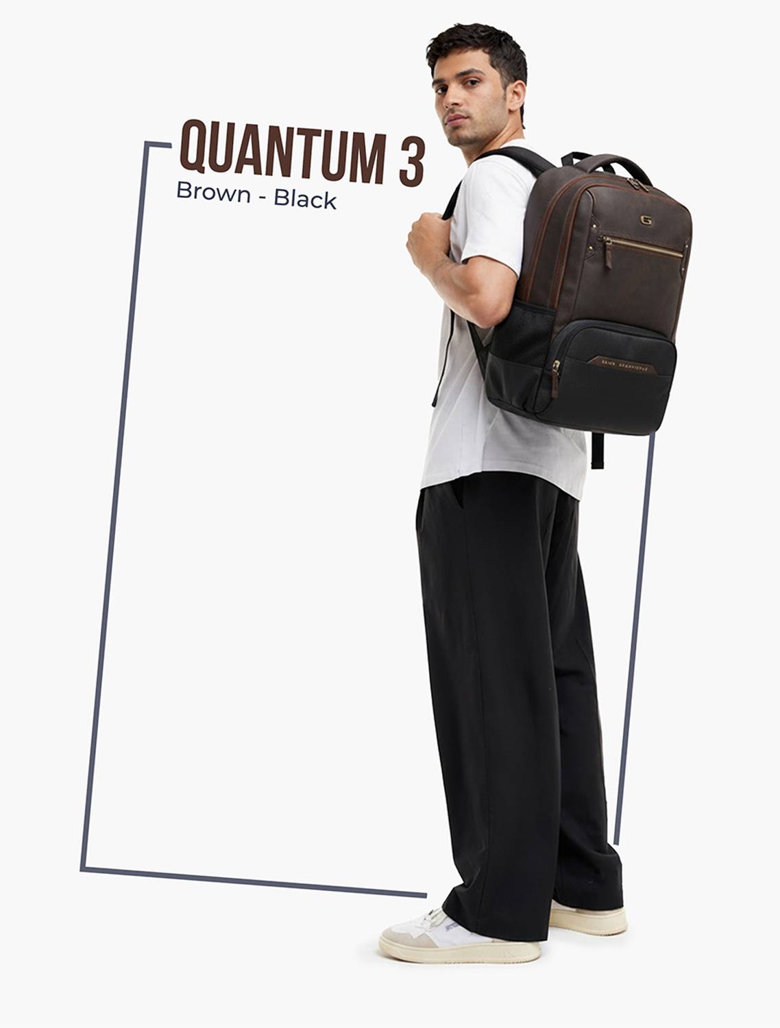 Gear Quantum 3 28L Antitheft Backpack - Image 2