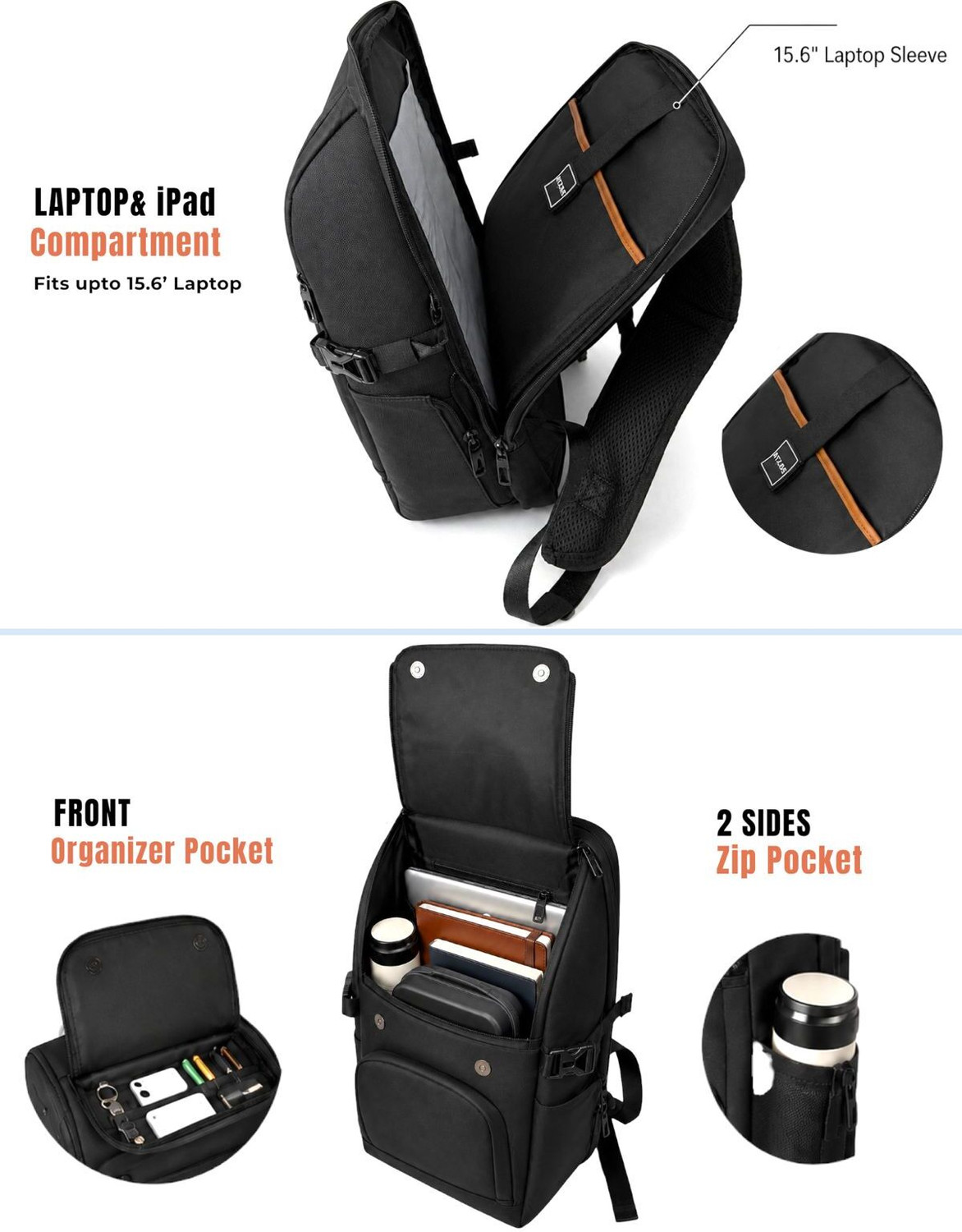 Image of Bcode Atlas Business 28L Laptop Backpack 28 L Laptop Backpack 28 L Laptop Backpack