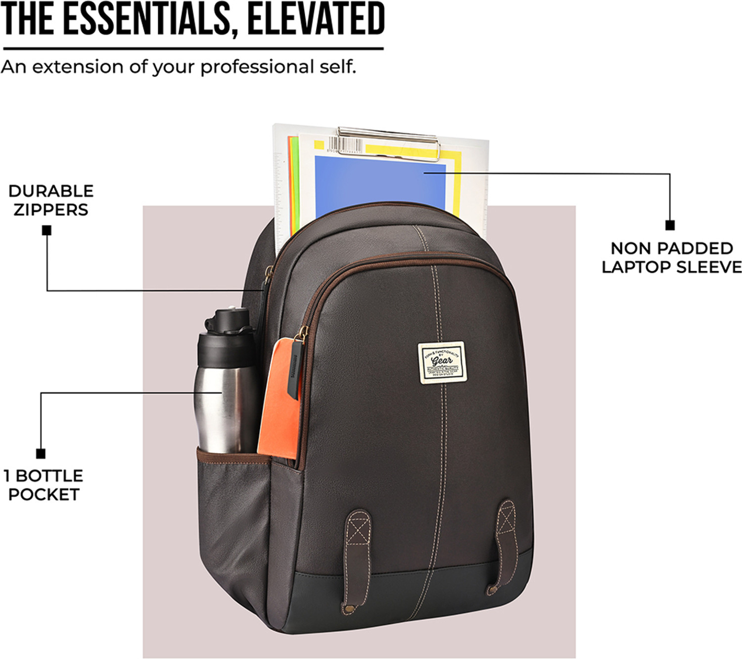 Image of Gear ECO CLASSIC DAYPACK 16 20 L Backpack