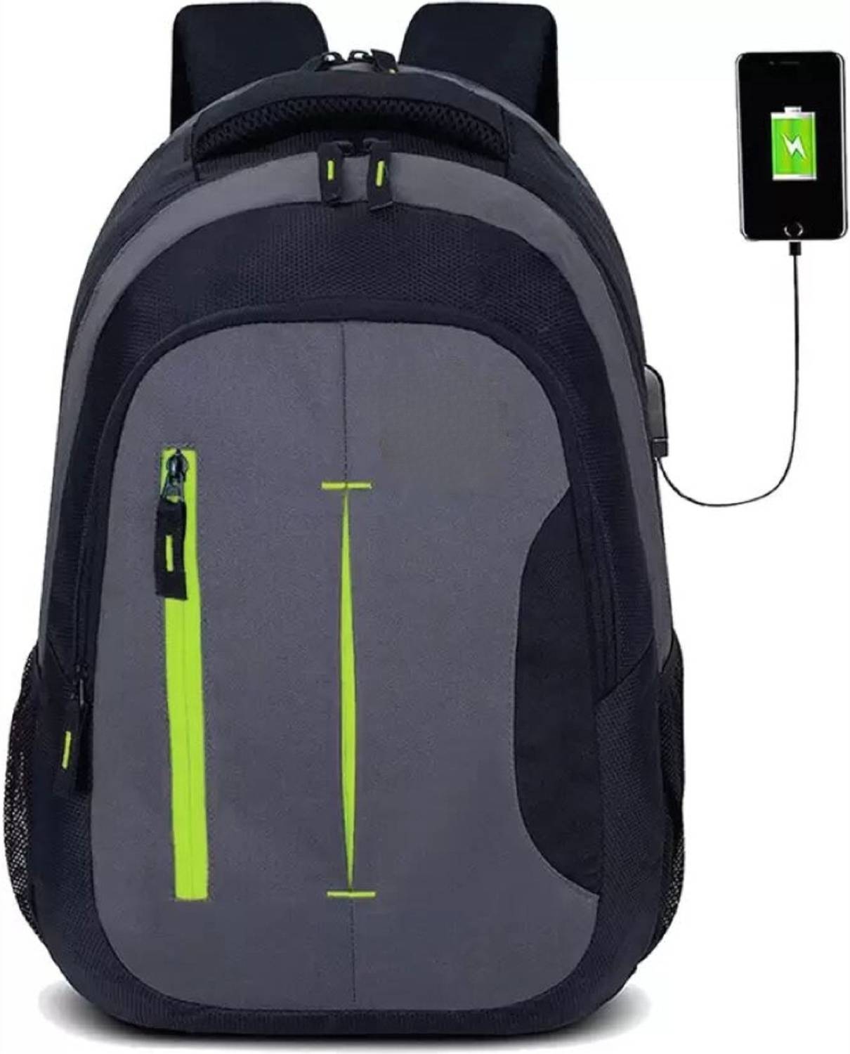 Vokan 30L Laptop Backpack Black - Image 3