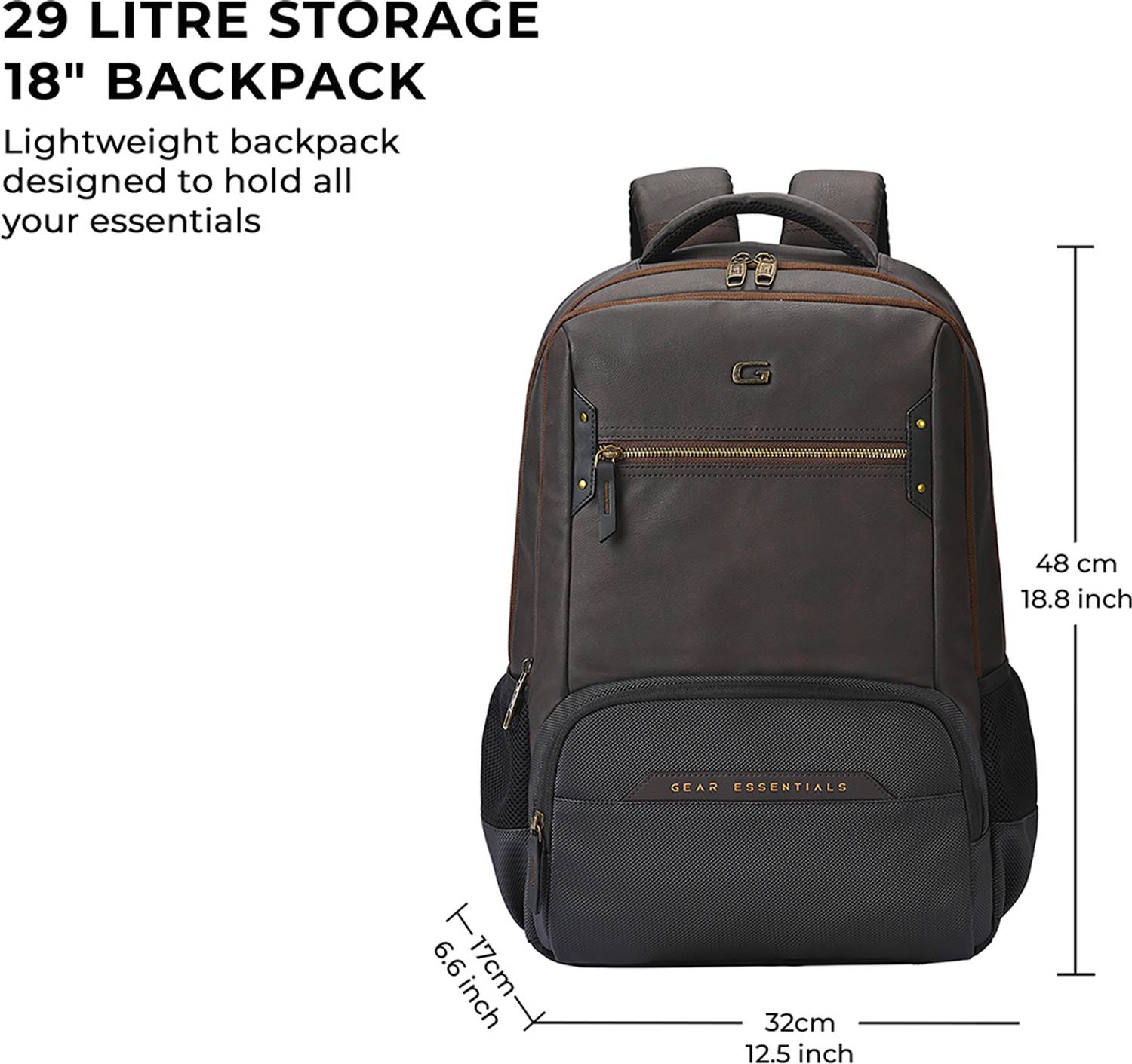 Gear Quantum 3 28L Antitheft Backpack - Image 3