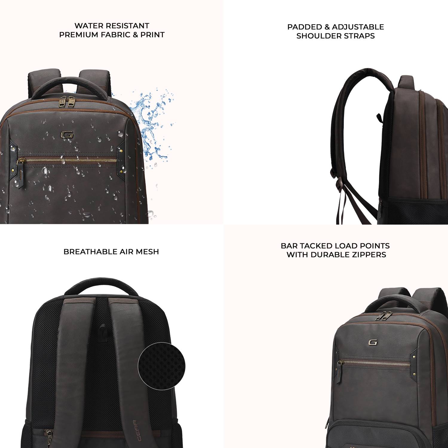 Gear Quantum 3 28L Antitheft Backpack - Image 5