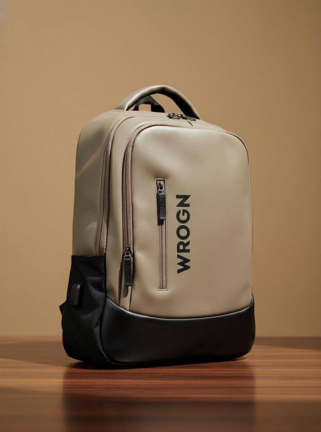 WROGN 35L 15.6 inch Laptop Backpack with USB - Image 1