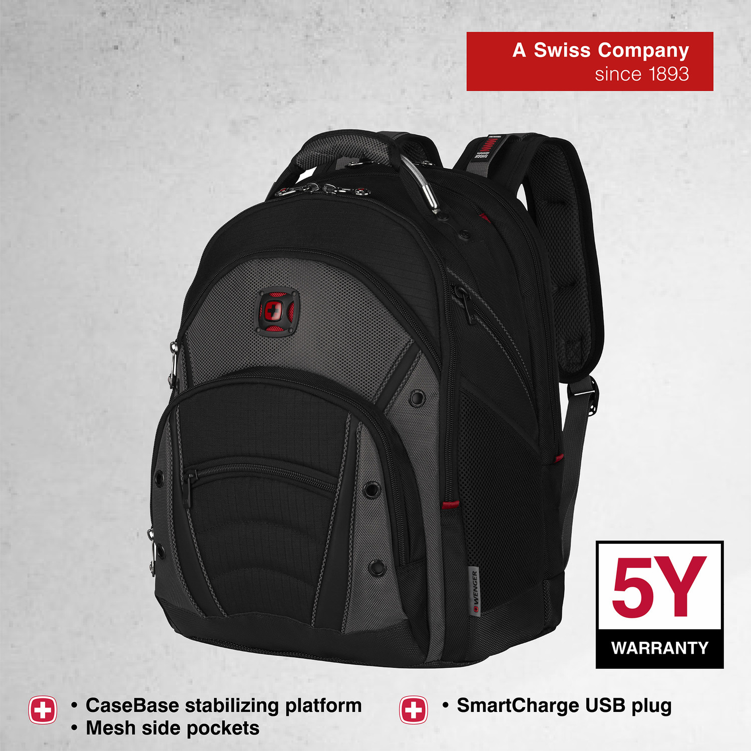 Image of Wenger Synergy 16'' Laptop Backpack 26 L Laptop Backpack
