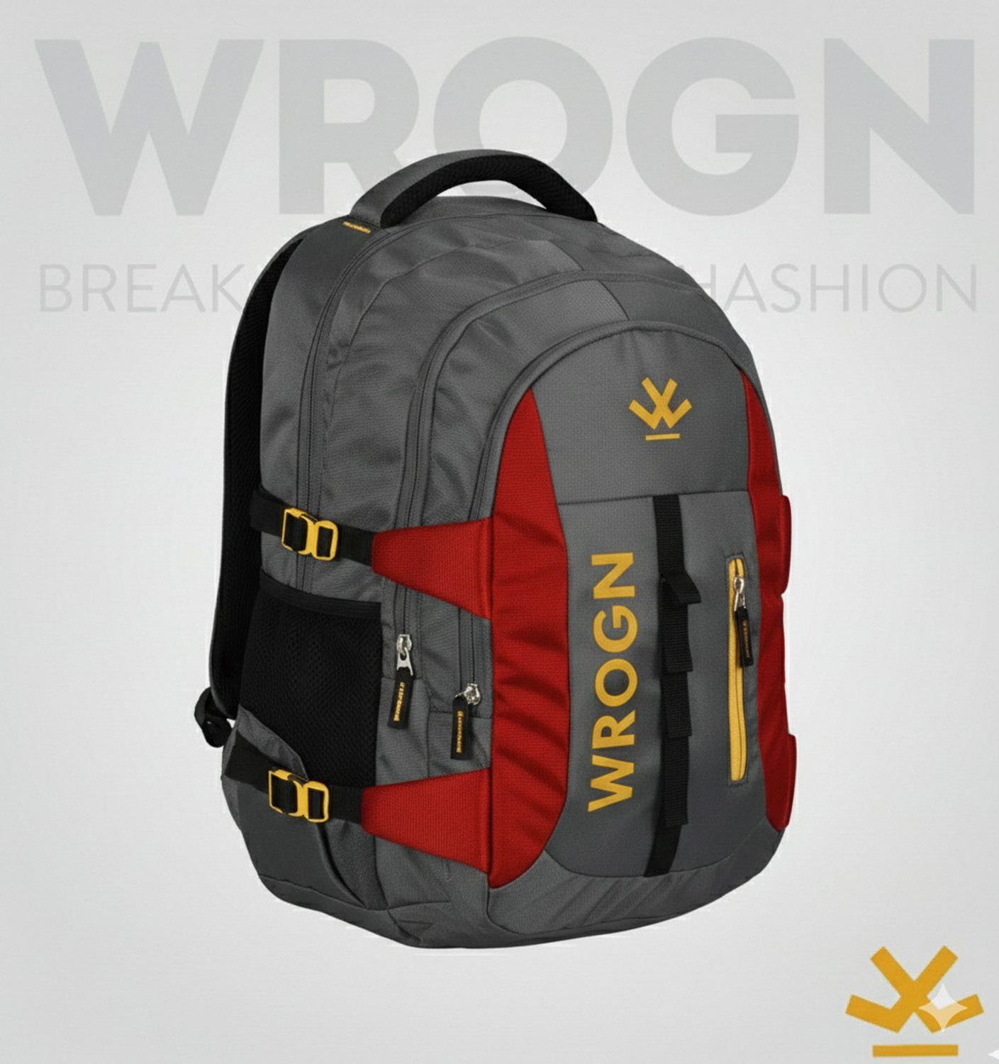 Image of WROGN Unisex 3 Compartment 45 L Laptop Backpack