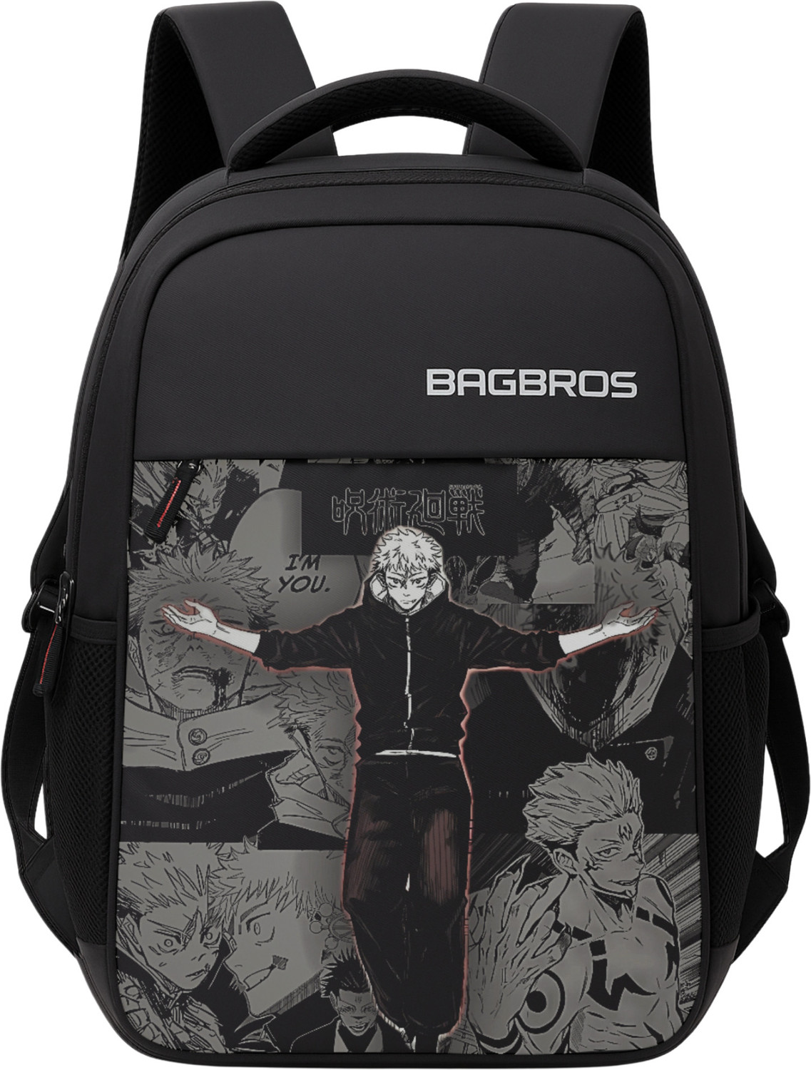 Image of Bagbros Jujutsu Kaisen Itadori Backpack |Waterproof Anime School College Backpack 30L 30 L Backpack