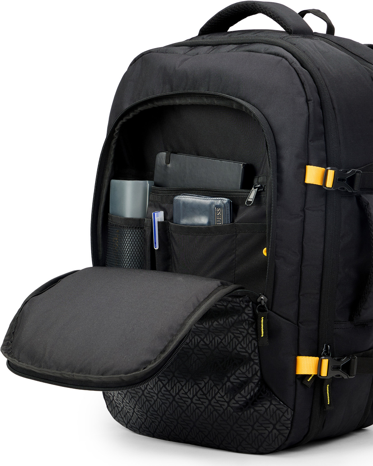 Image of BOLDFIT Weekender Overnighter backpack with Suitcase Compartment Expandable 45 L Laptop Backpack