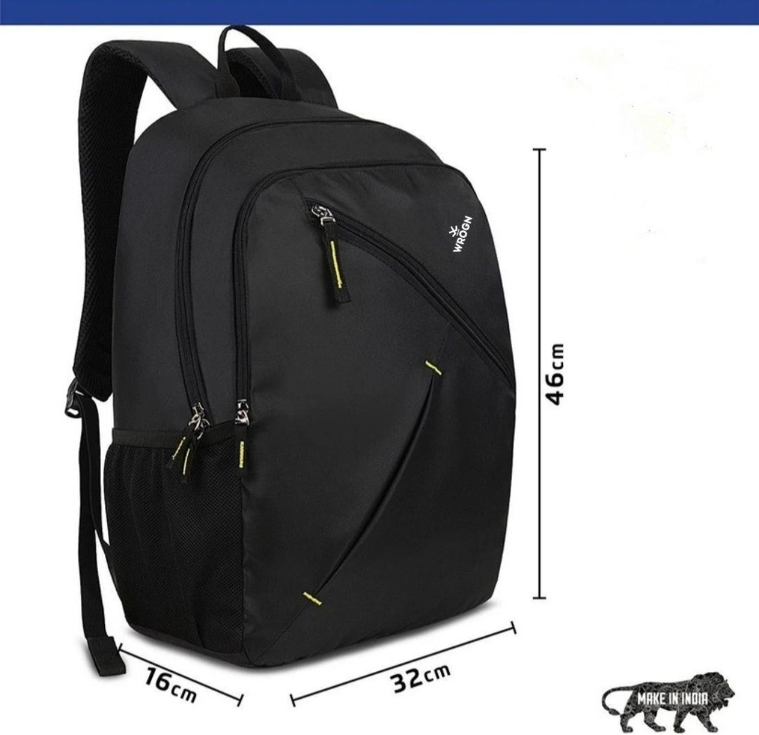 Image of WROGN Multi-Use Water-Resistant Backpack for Daily Use College Office Study and Travel 35 L Backpack