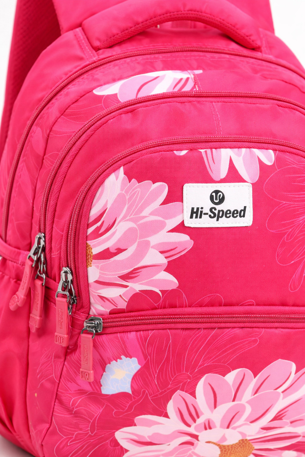 Image of HI-SPEED Large 31 L Laptop Backpack Backpack (Red, Pink)