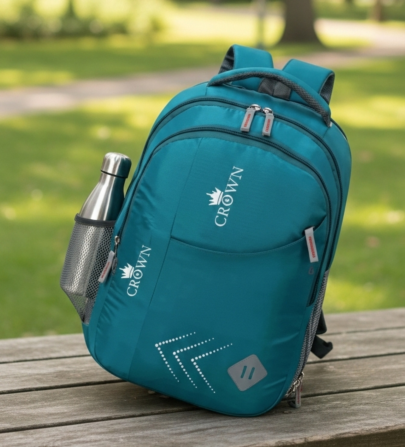 Image of CROWN Spacious With Ergonomic Design & Climbing Travel for School & College 25 L Backpack