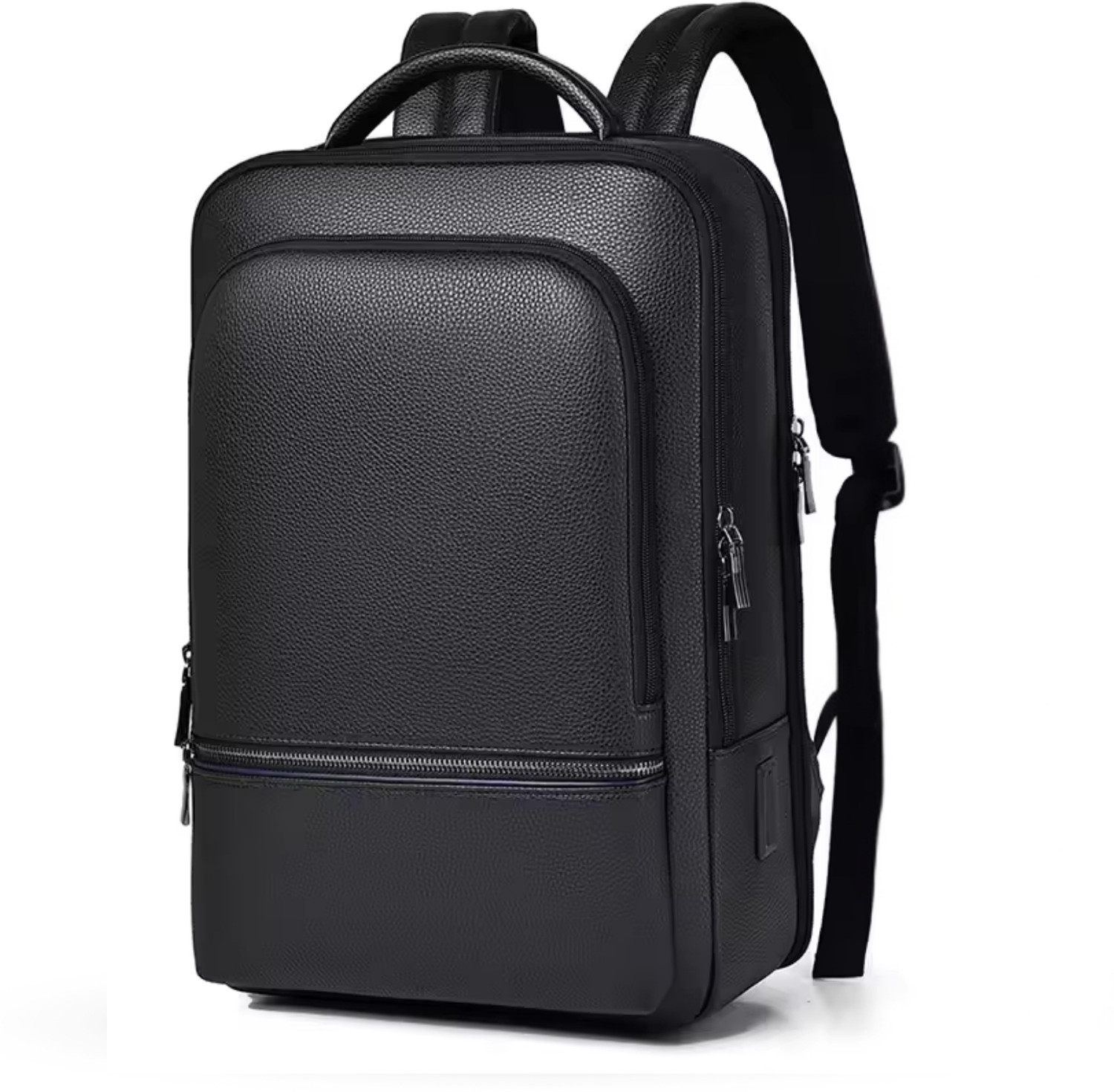 Image of TOURTIER Expandable with Shoe Compartment, Trolley Strap Bag for Office, College, Travel 25 L Laptop Backpack