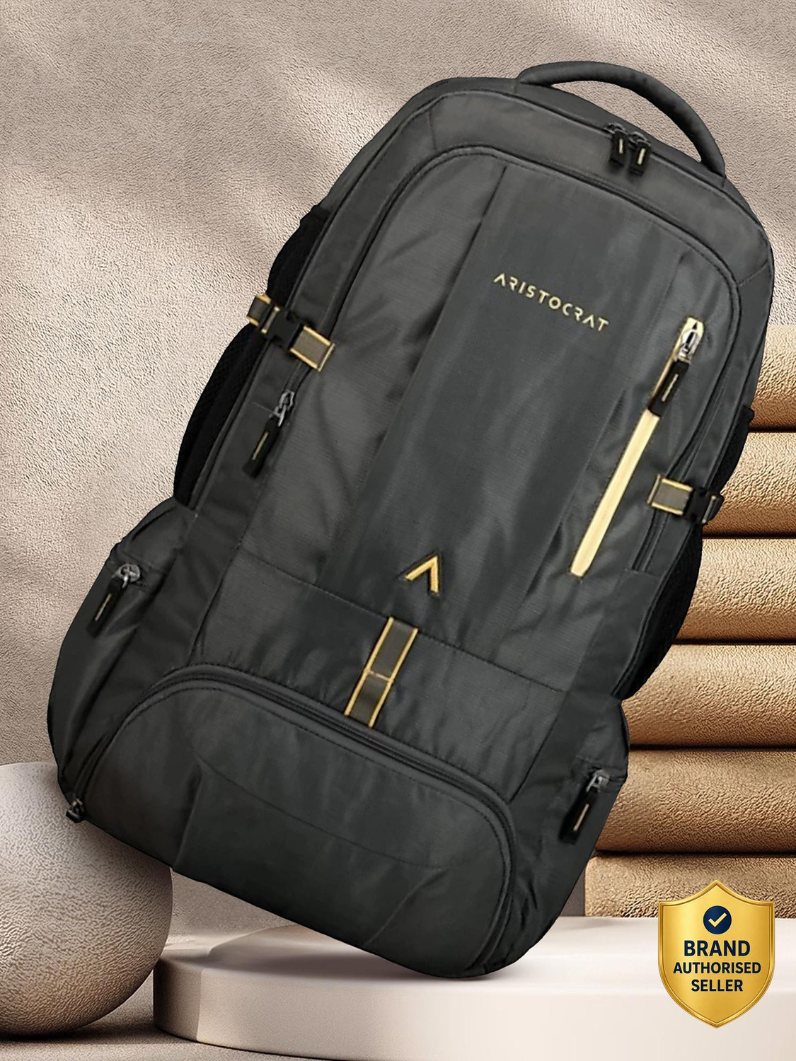 Image of ARISTOCRAT Hike Rucksack Rucksack - 45 L (Grey) 45 L Laptop Backpack