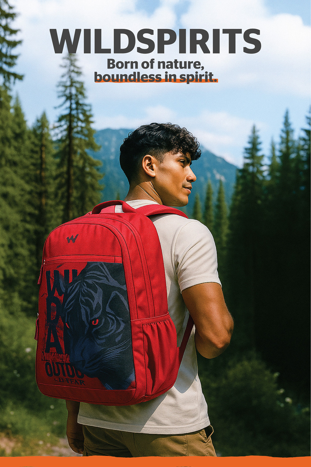 Image of Wildcraft Howler LPBP 45L Pro Black 45 L Laptop Backpack