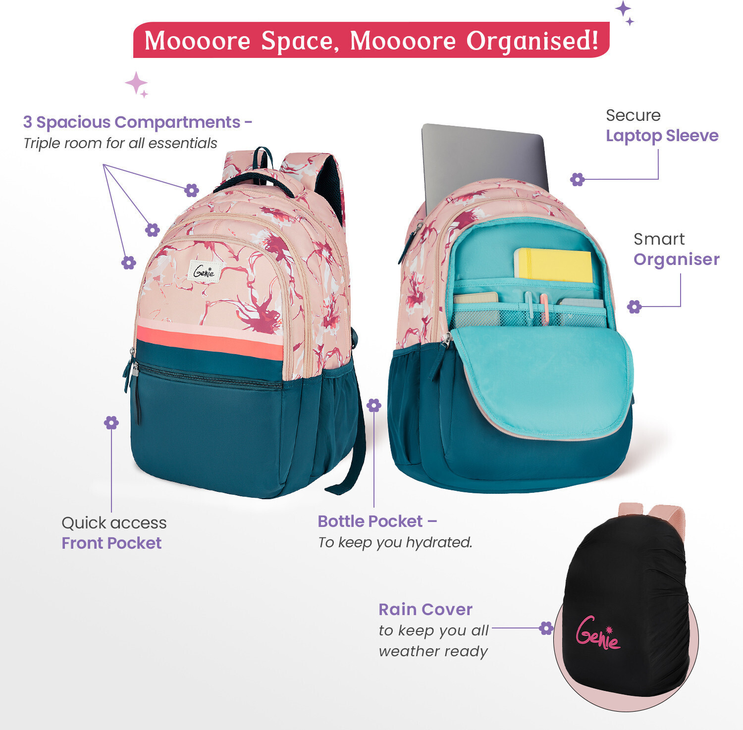 Image of Genie FIFI 36 L Laptop Backpack