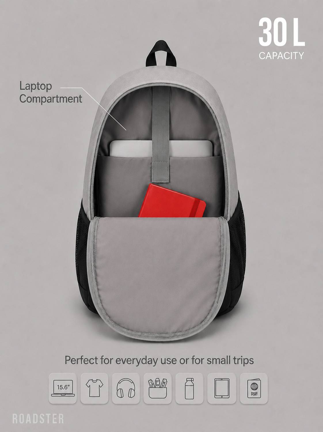 Roadster 35L Large Historage Backpack - Image 3